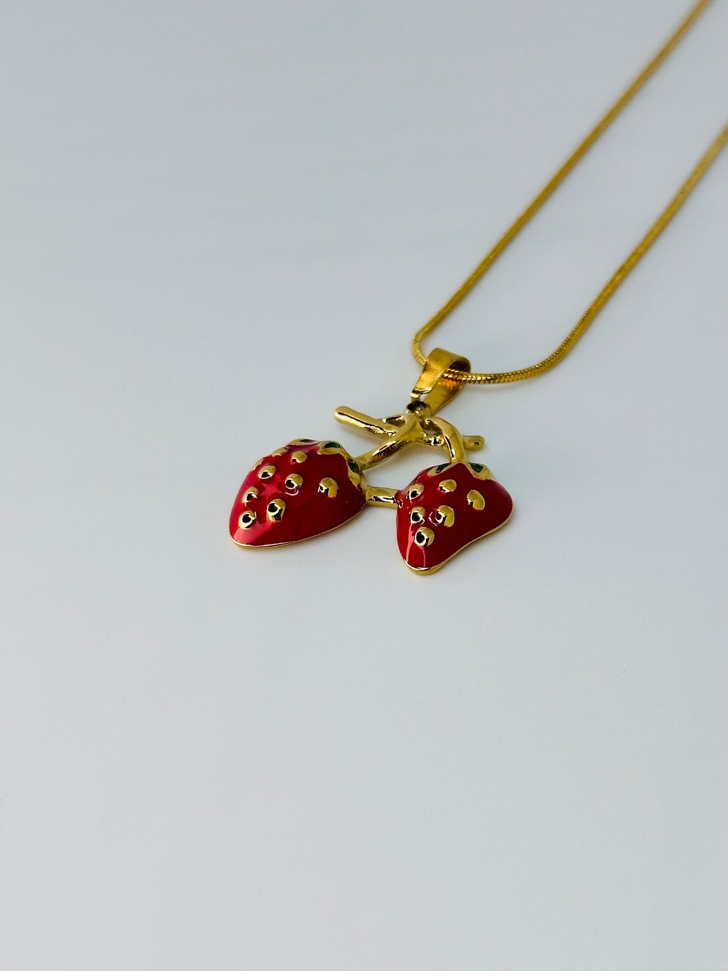 Strawberry Necklace