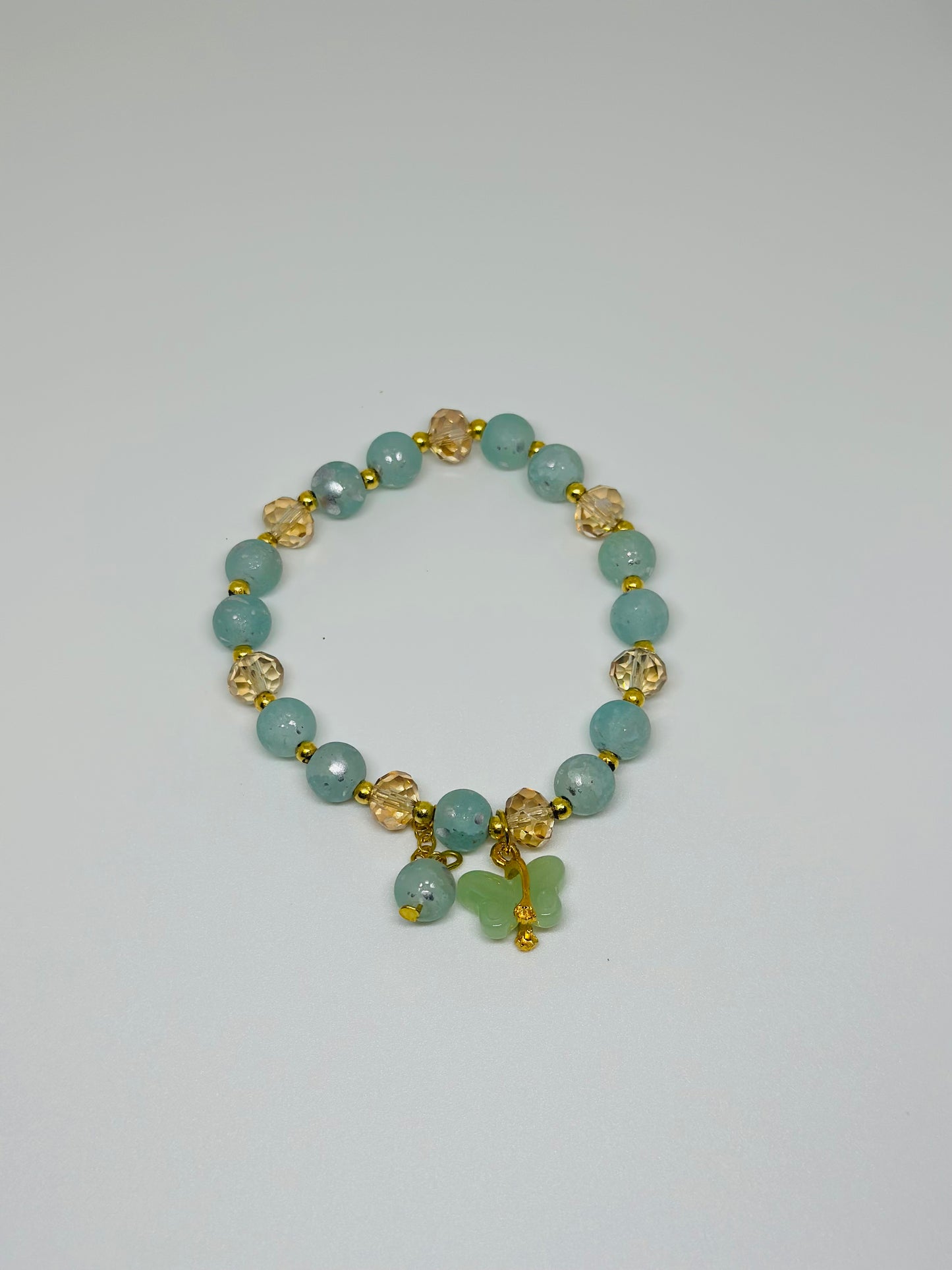 Aqua Butterfly Crystal