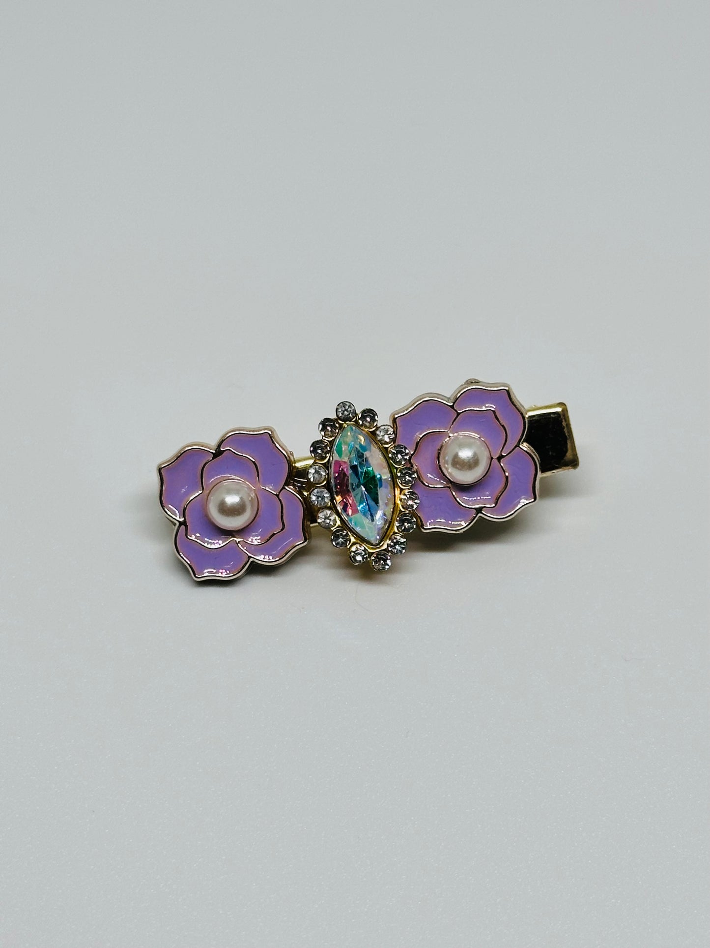 Purple Rose Hairpins