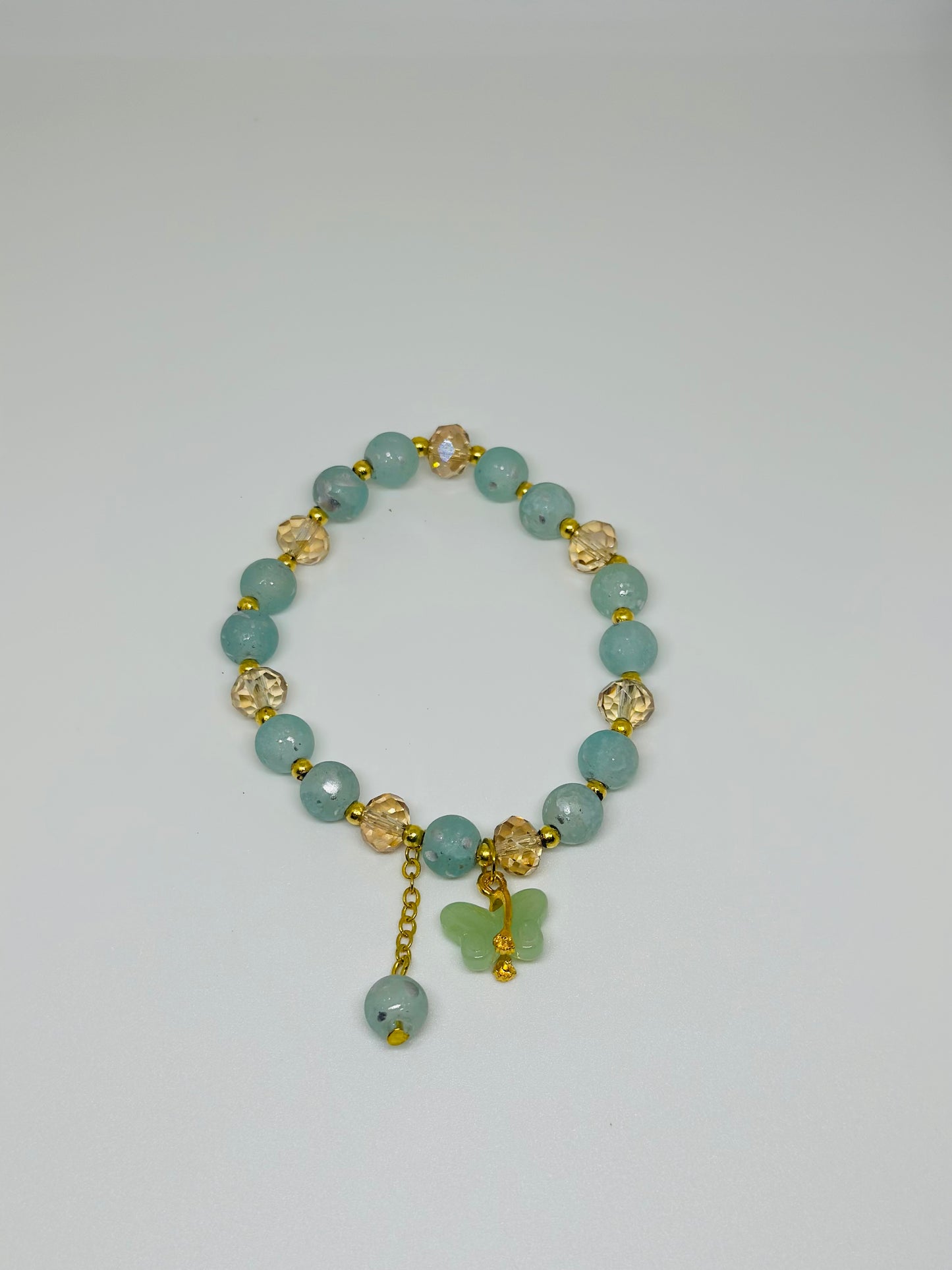 Aqua Butterfly Crystal