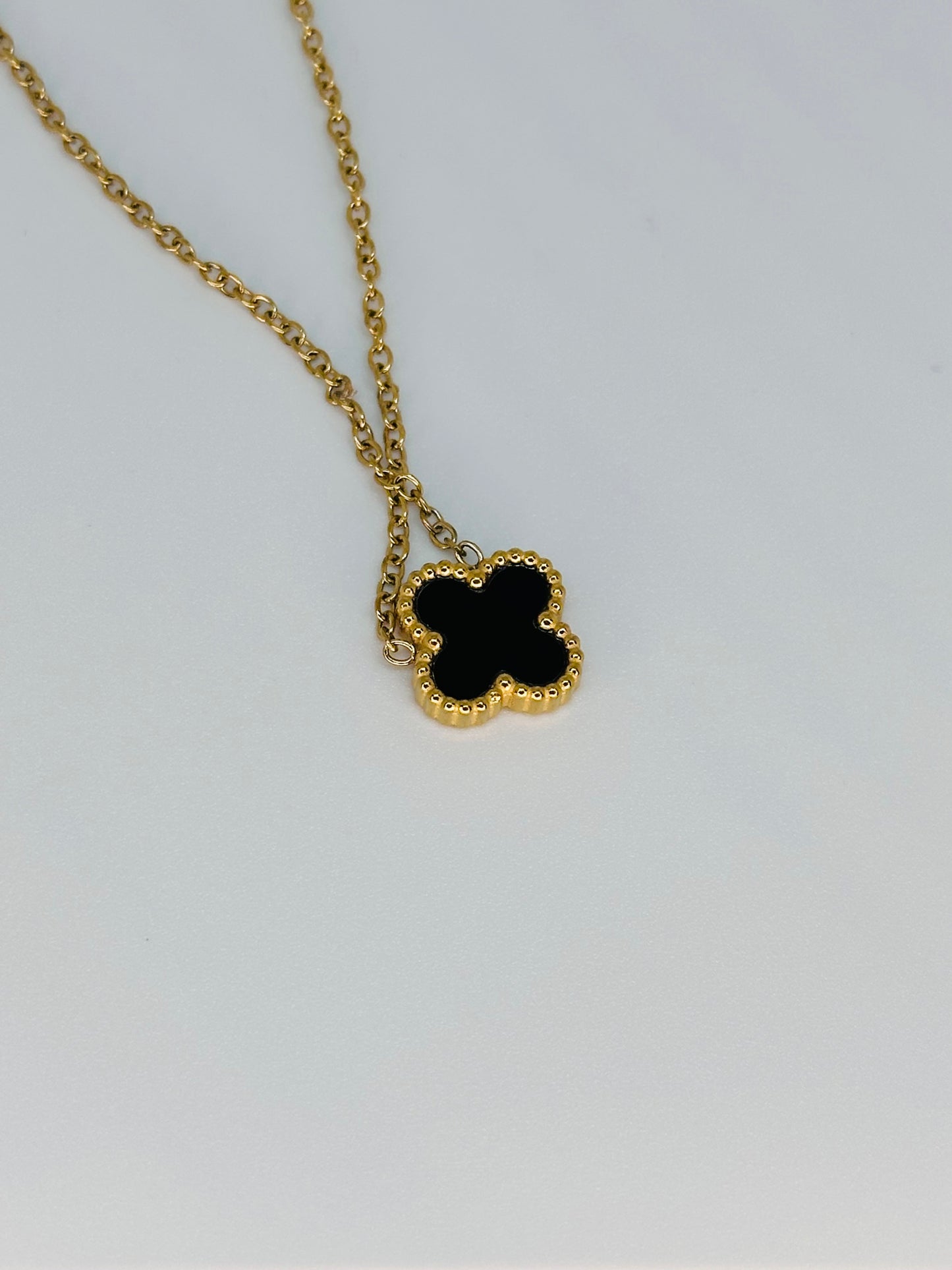 Black Clover Necklace