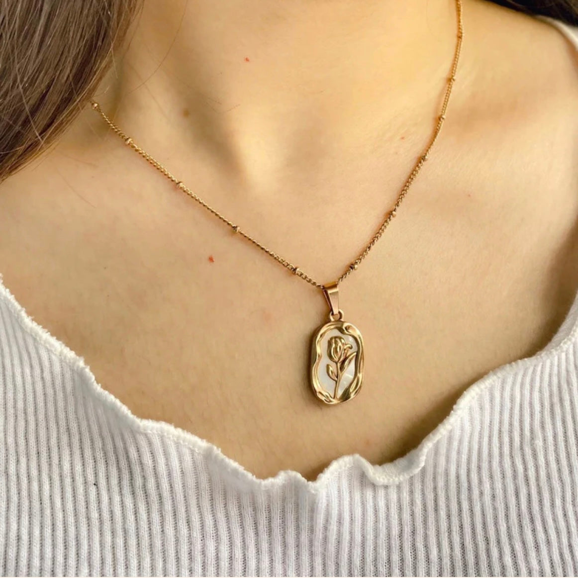 Rose Necklace