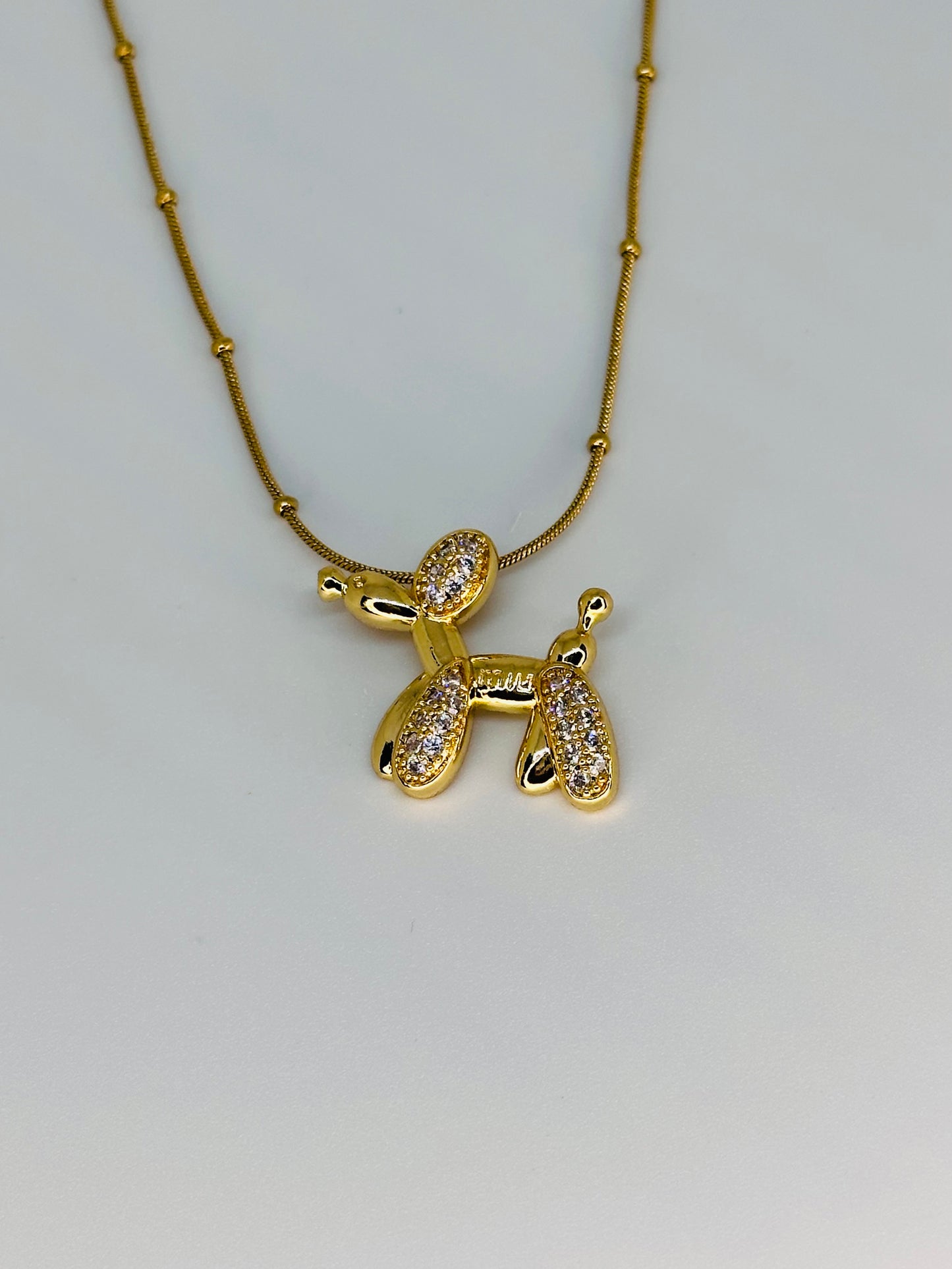 Balloon Dog Necklace