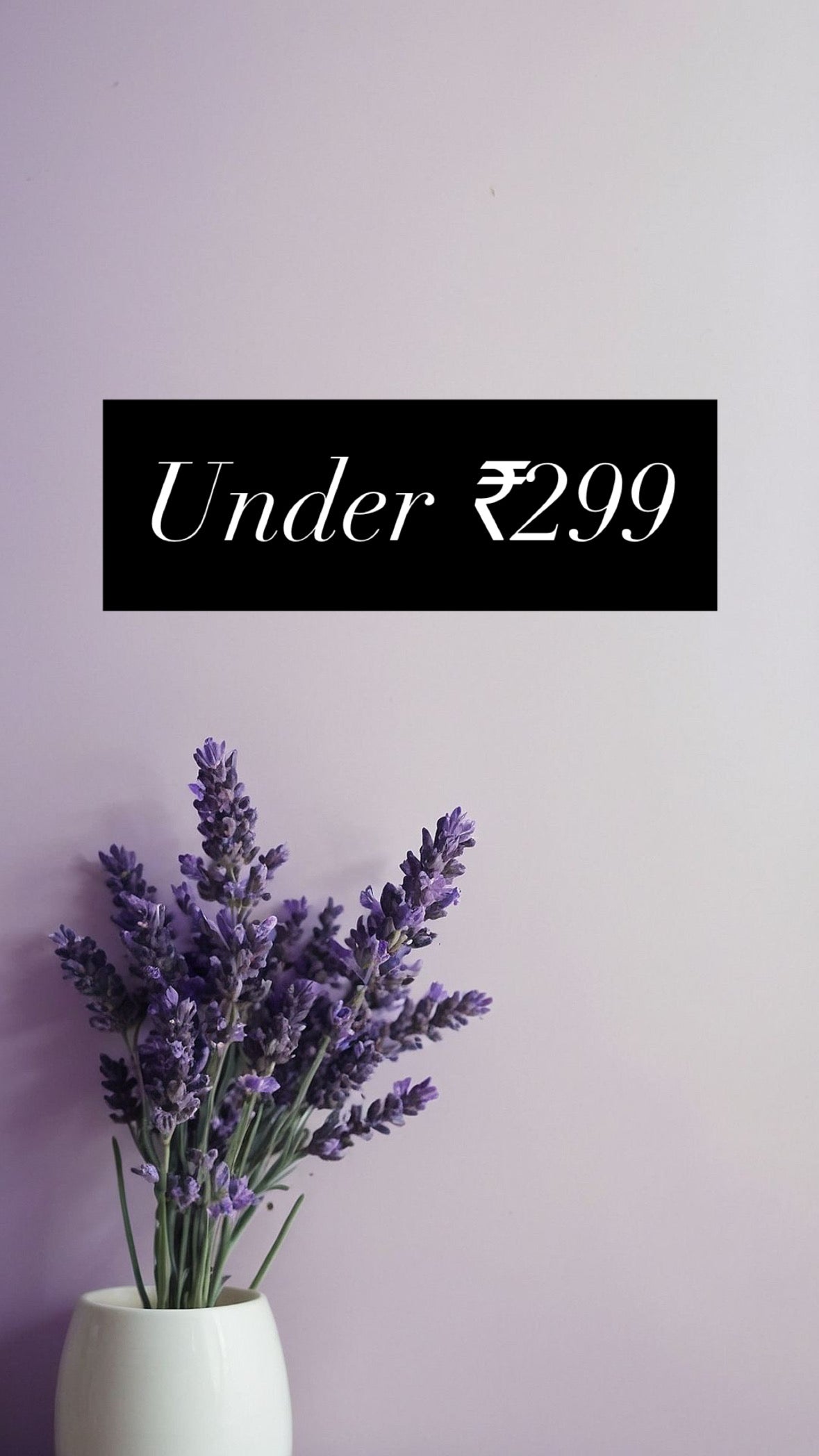 Under ₹299