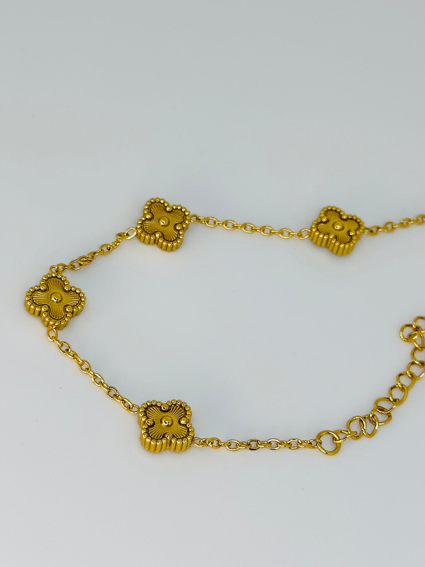 Golden Clover Bracelet