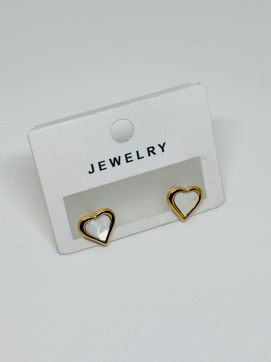 Mini Heart Studs