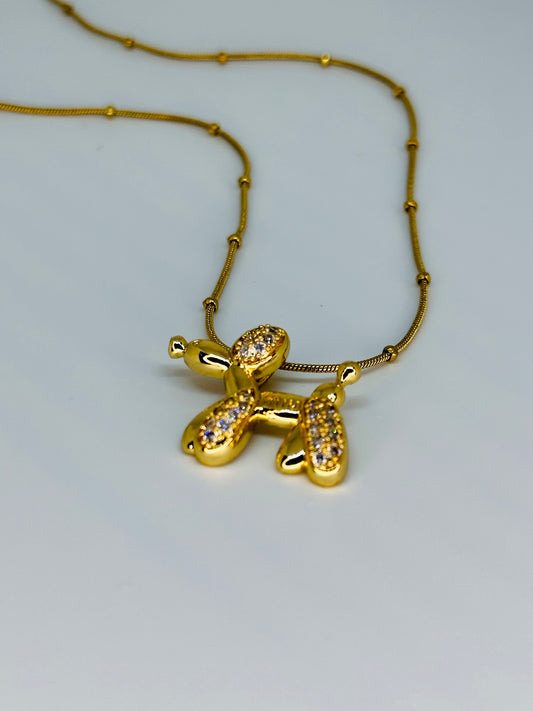 Balloon Dog Necklace