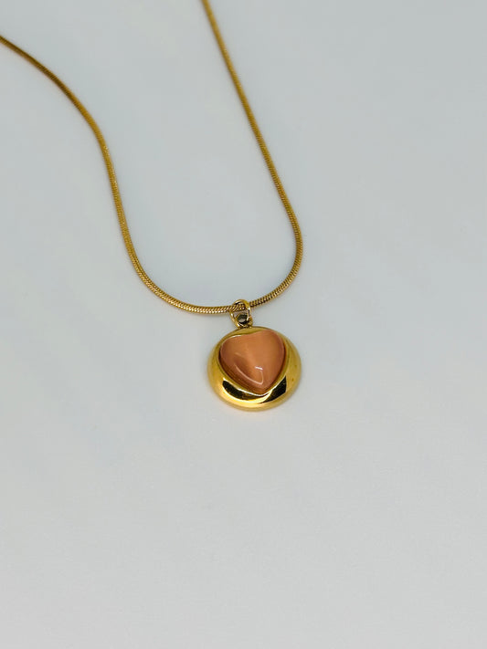 Peach Aura Necklace