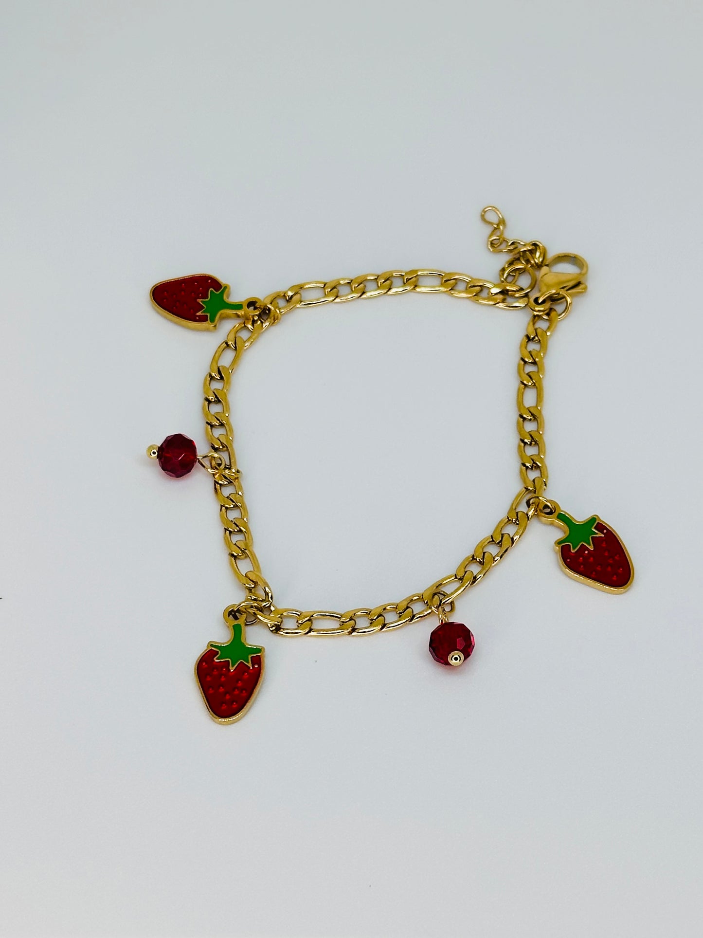 Bold Strawberry Bracelet
