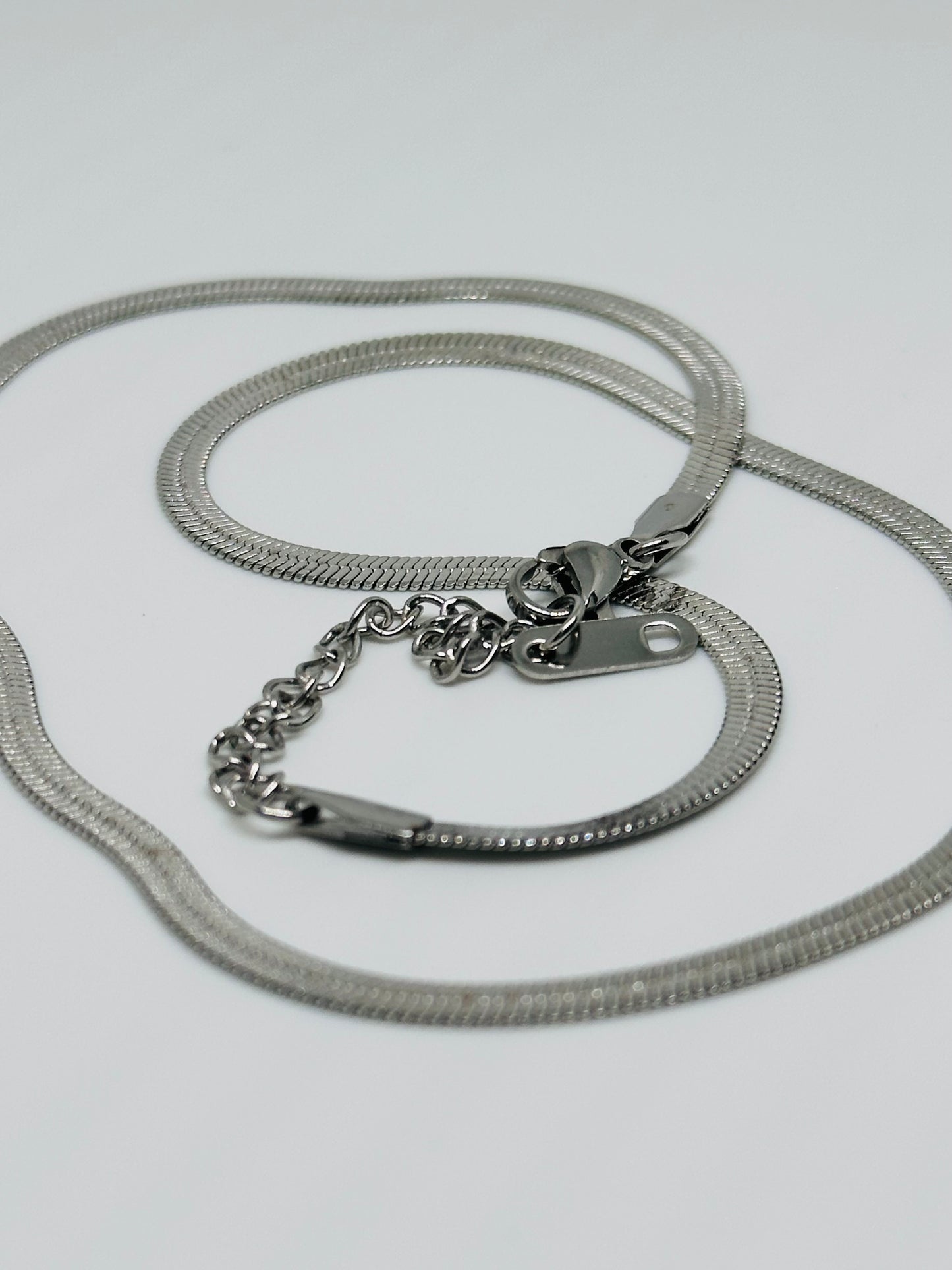 Silver Snake Necklace