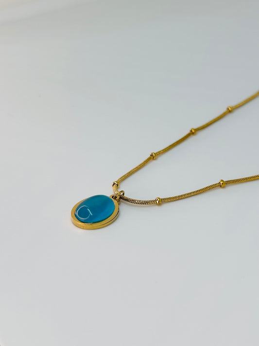 18k Turquoise Necklace