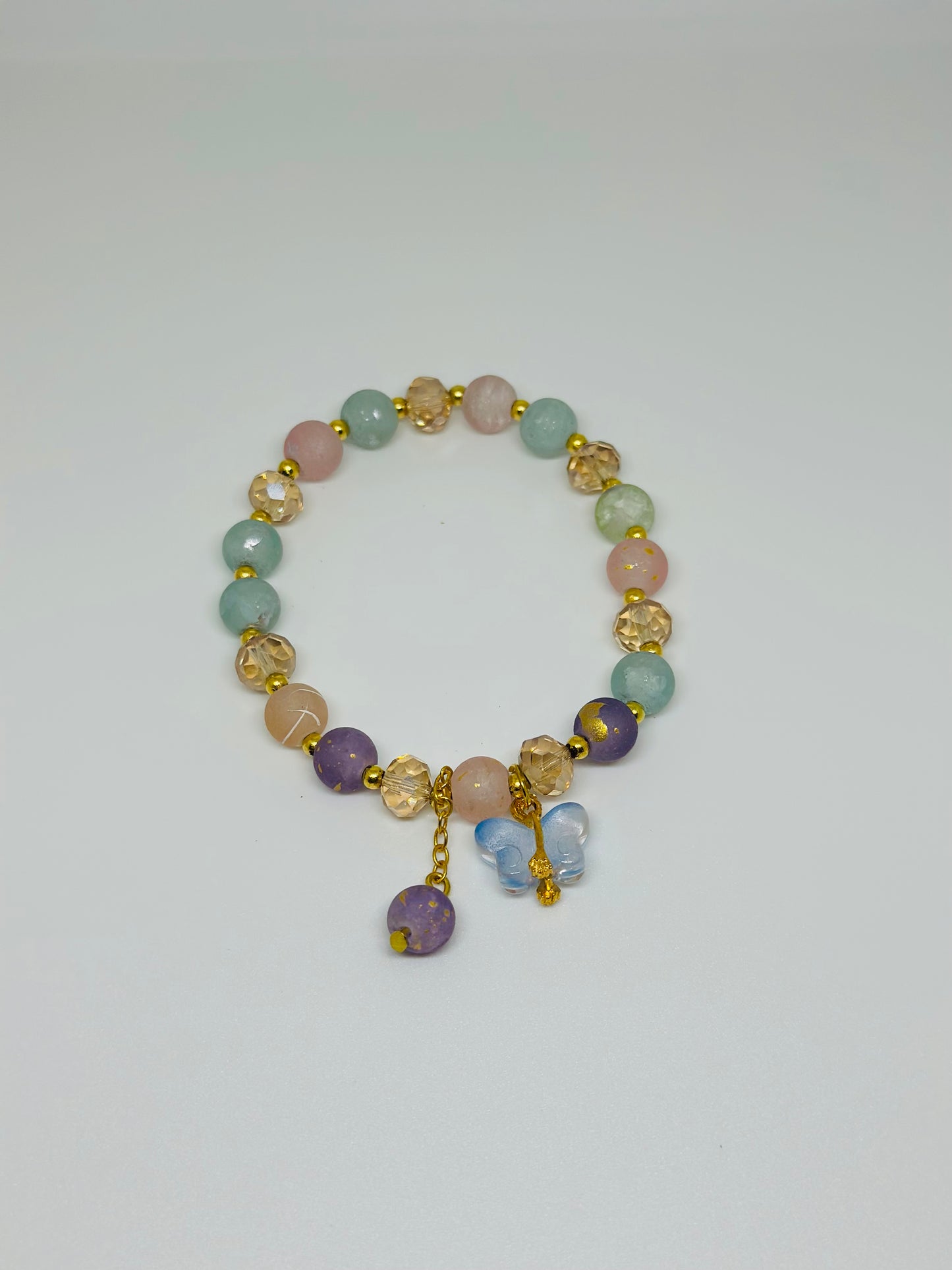 Multicolour Butterfly Crystal