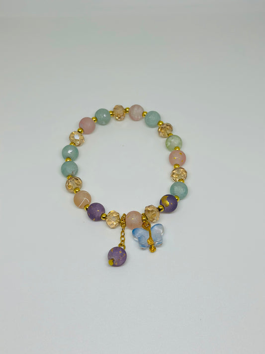 Multicolour Butterfly Crystal