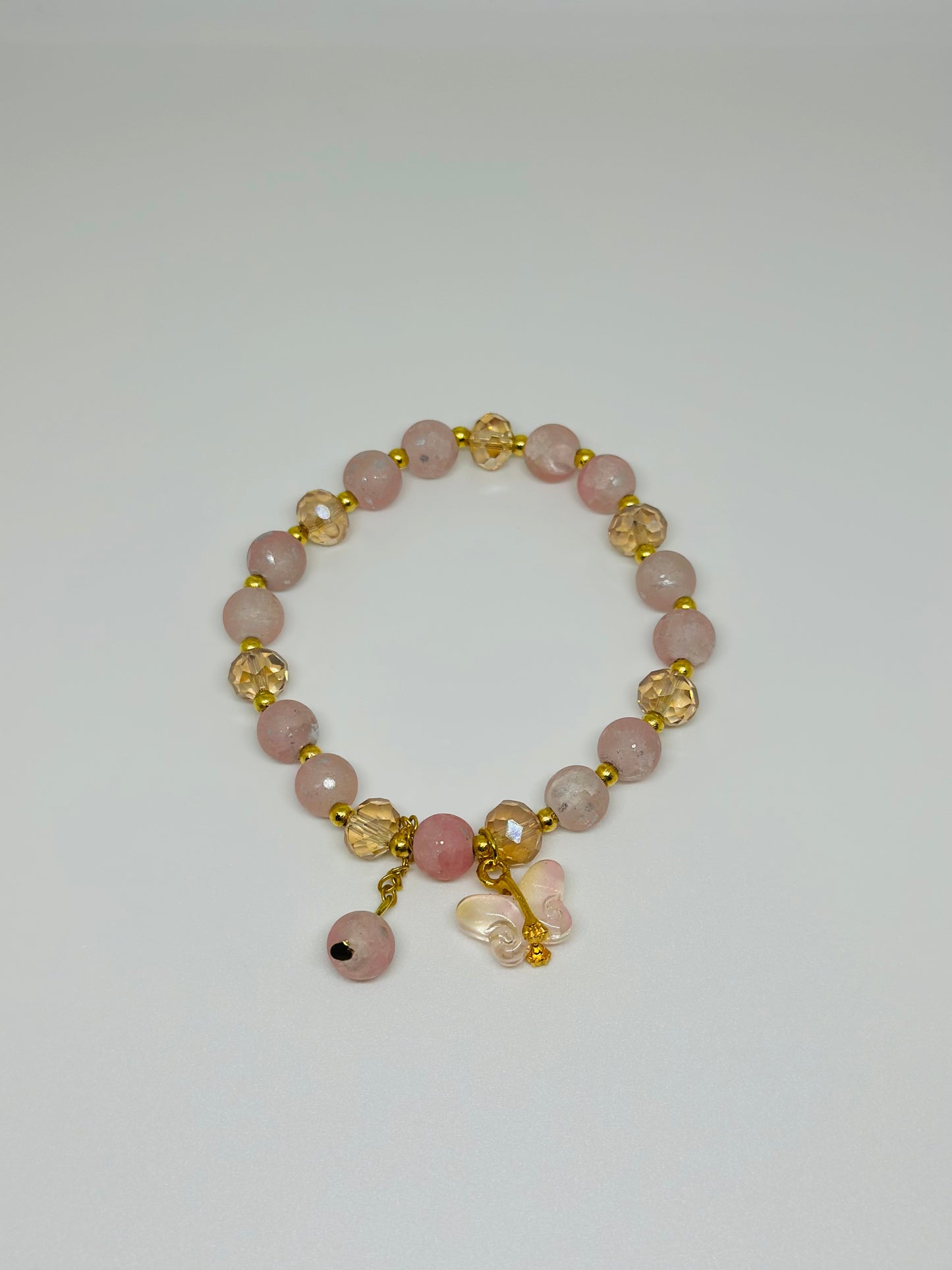 Pink Butterfly Crystal