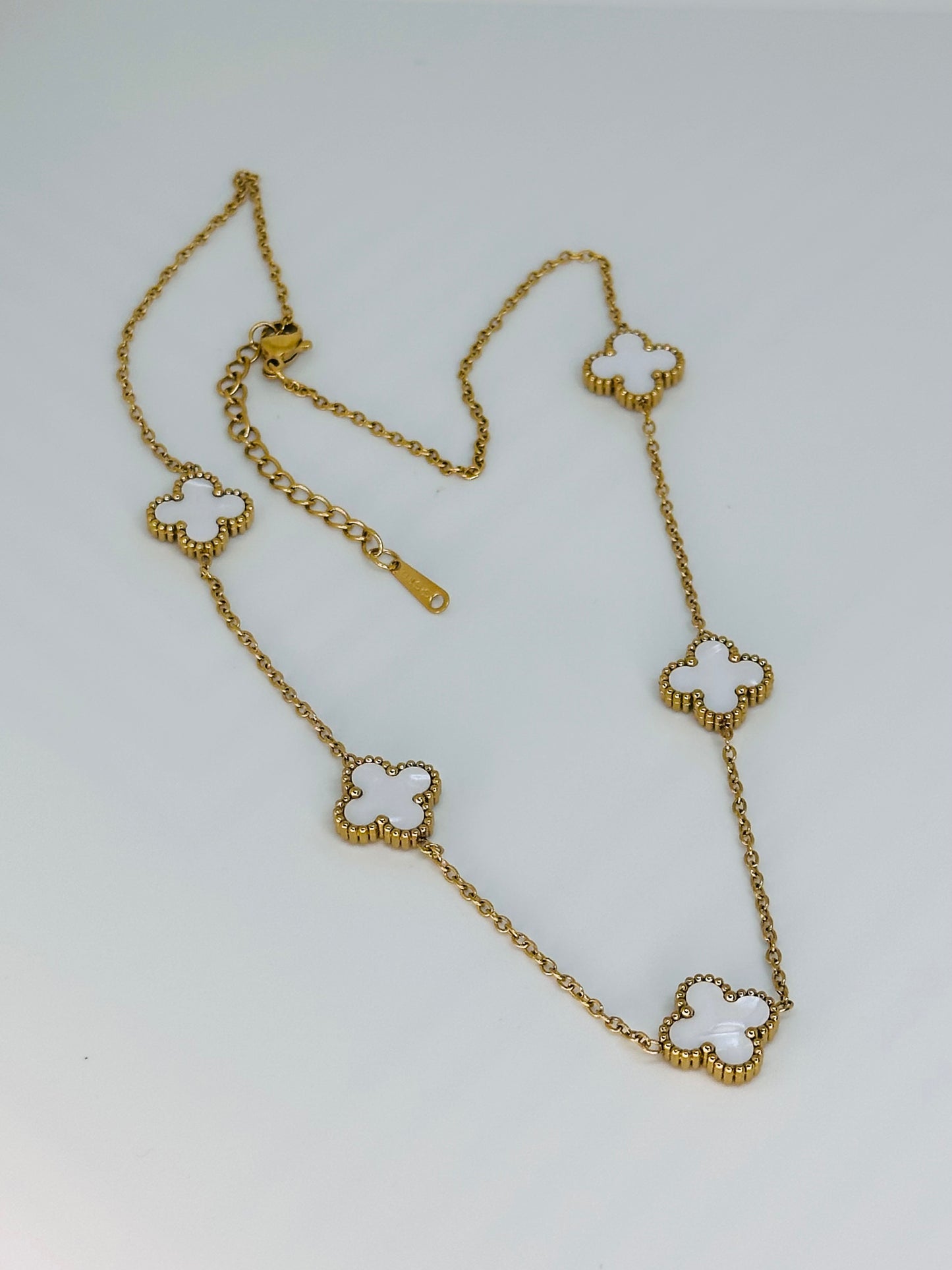 White Clover Necklace