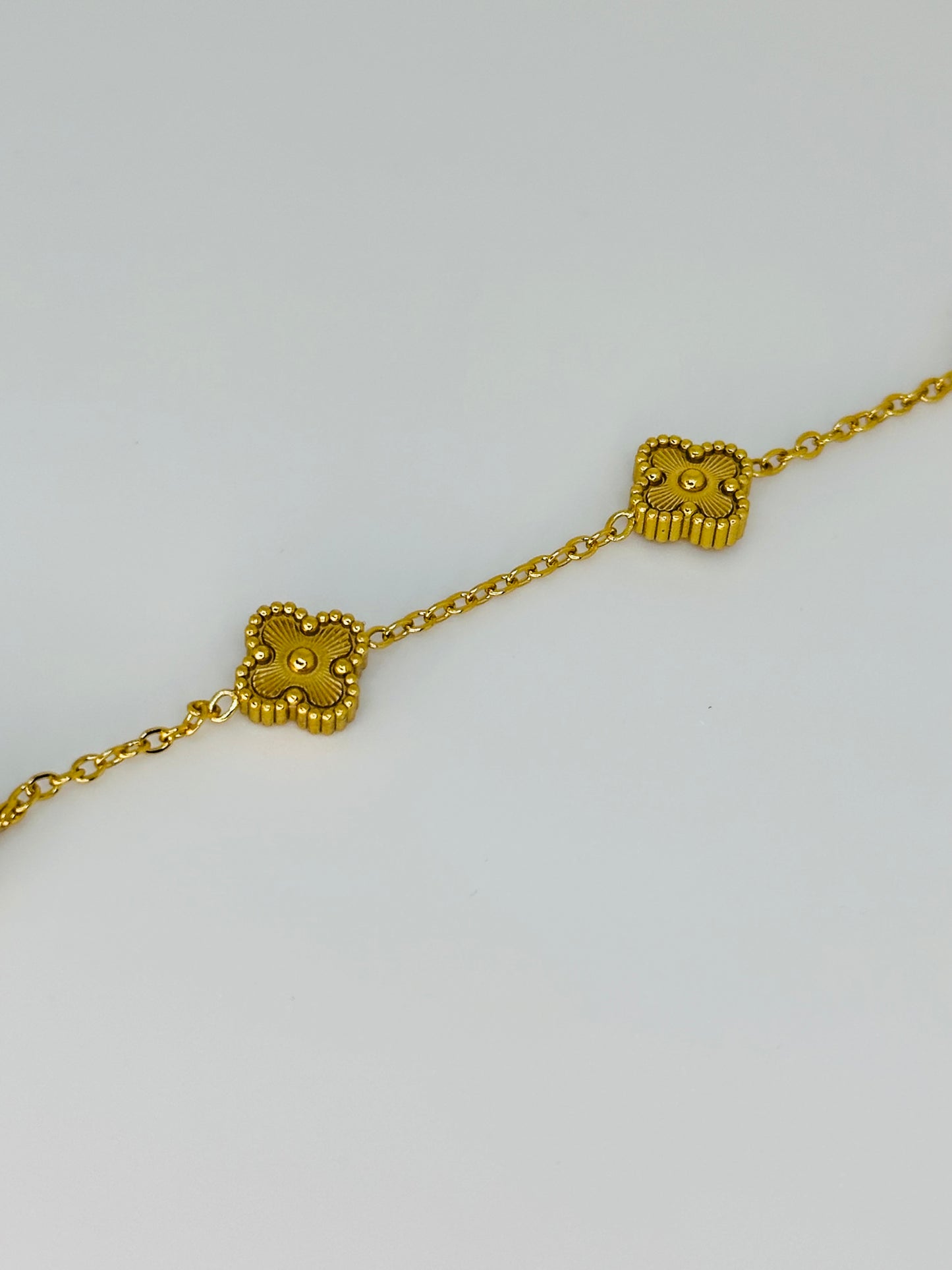 Golden Clover Bracelet