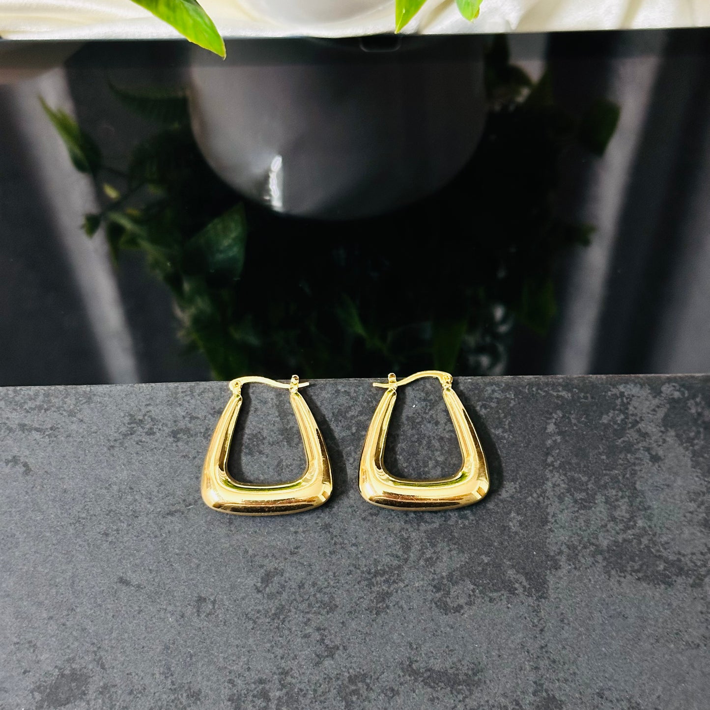 Gold Chunky Earrings