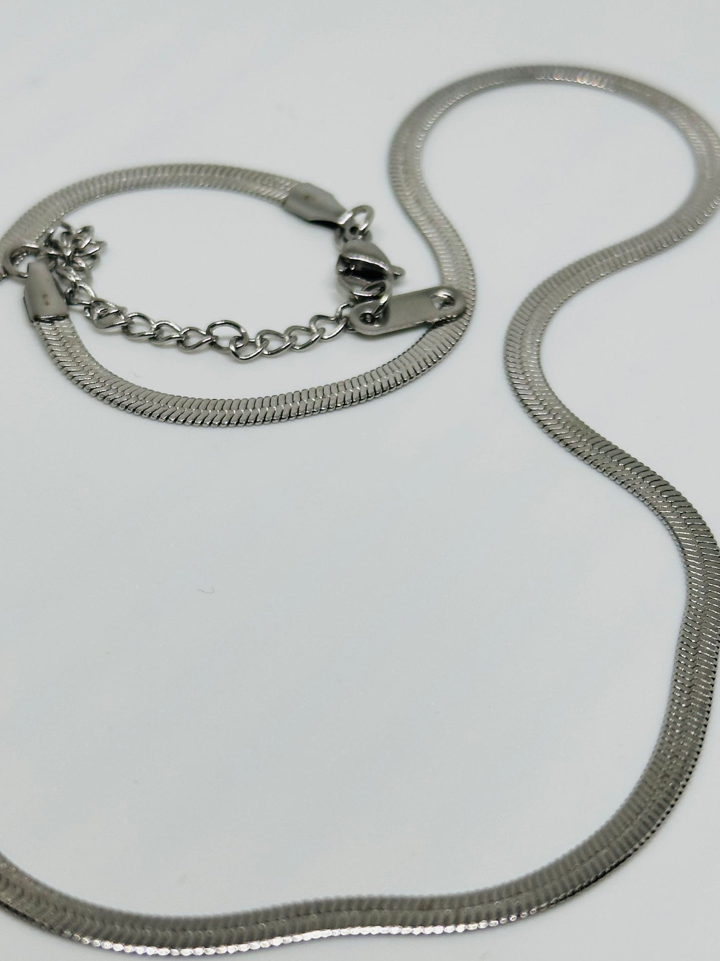 Silver Snake Necklace