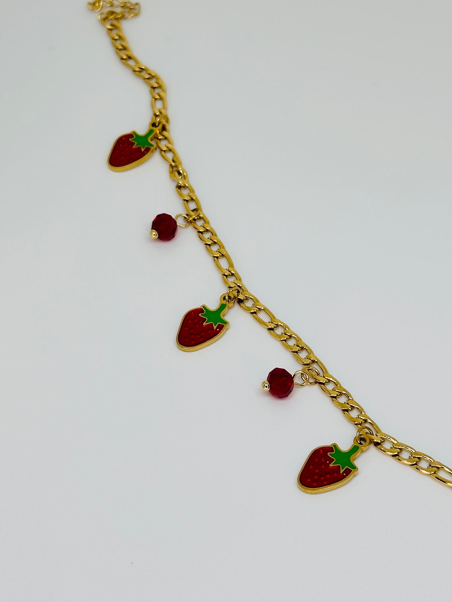 Bold Strawberry Bracelet