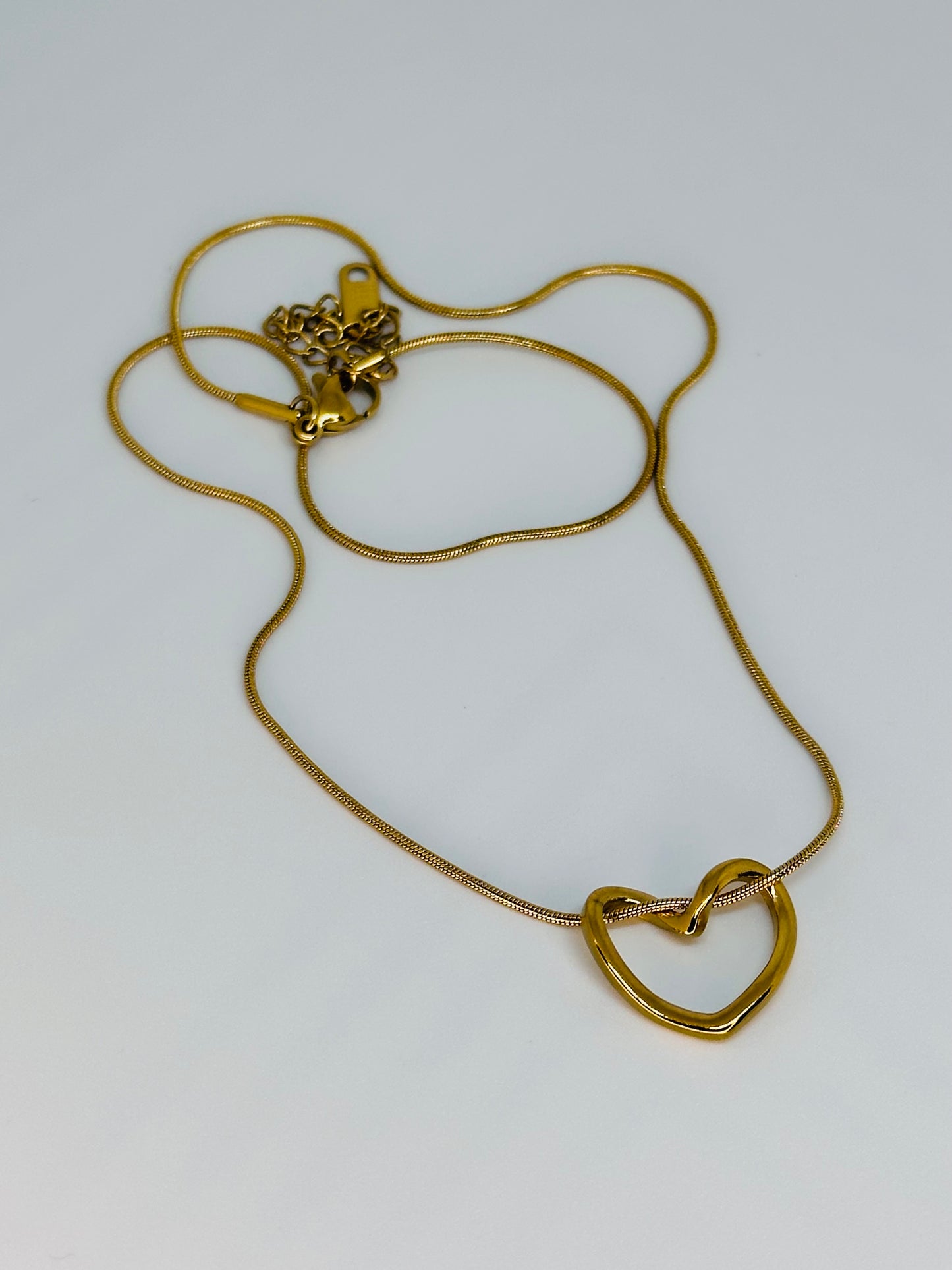 Twisted Heart Necklace