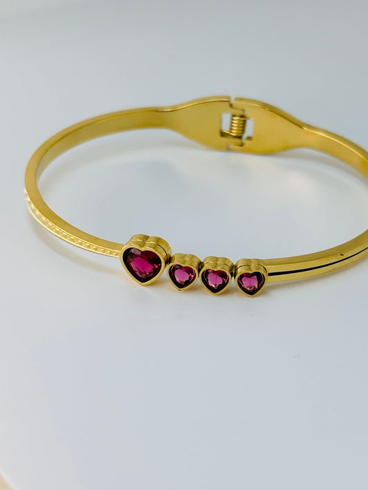 Pink Heart Kada