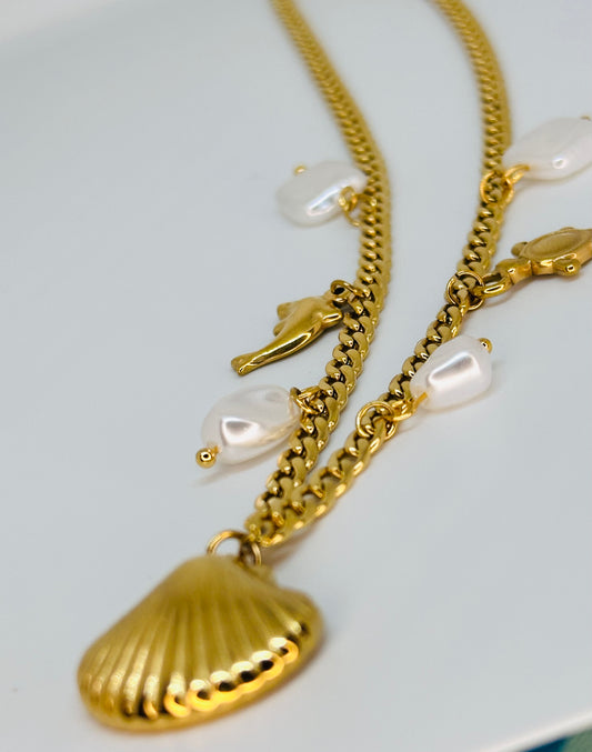 Shell Charms Necklace