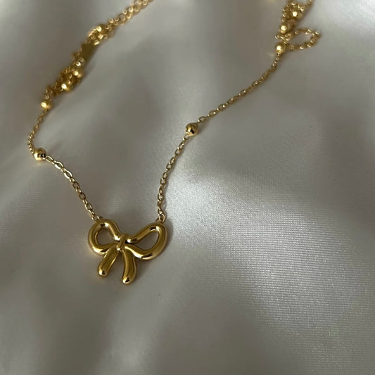 Bow Necklace